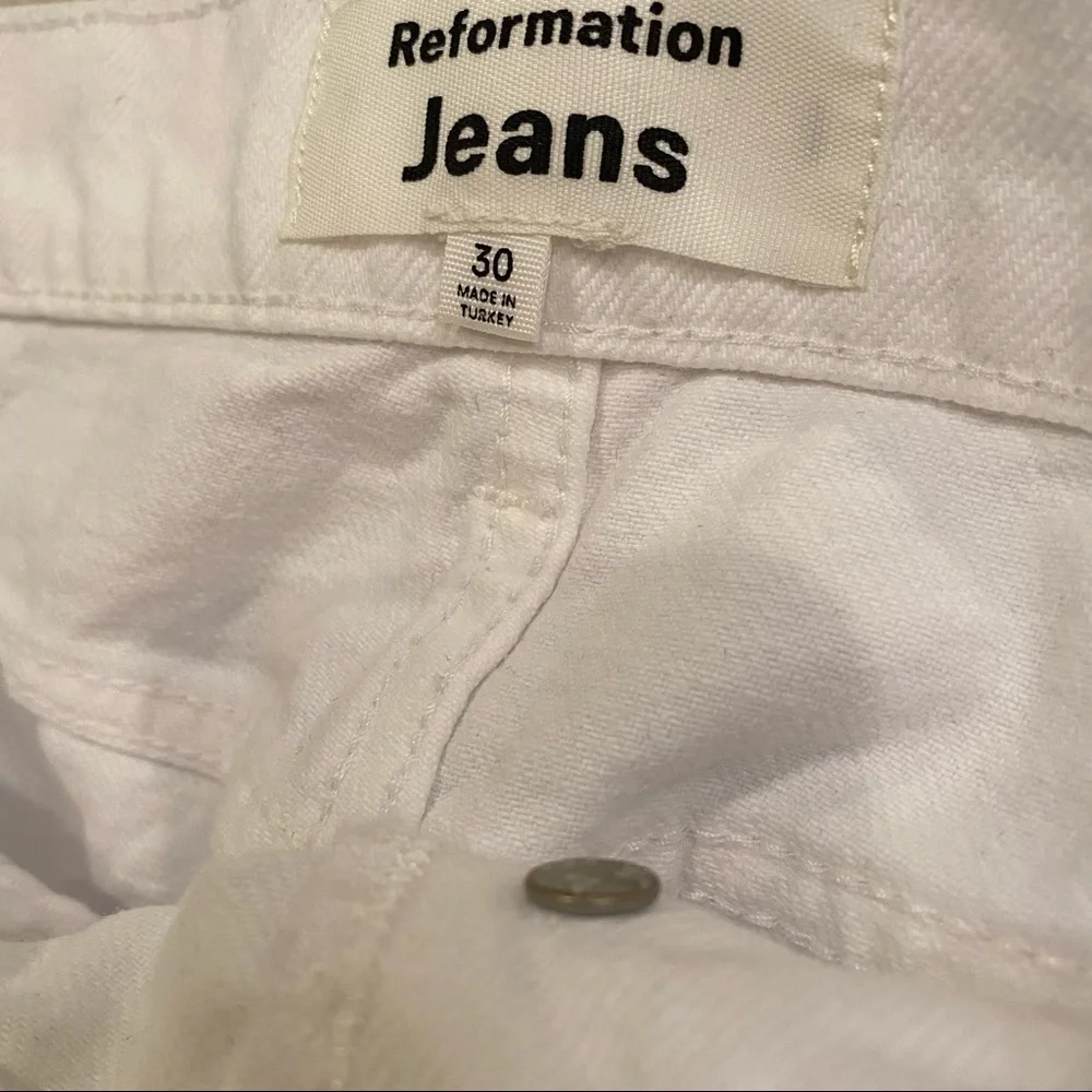 REFORMATION Charlie High Rise Jean Short 30 - Picture 7 of 8